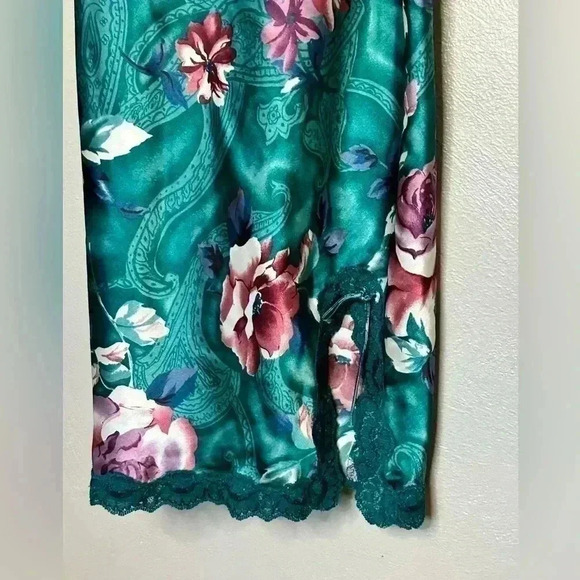 Vintage Angelique Matching Slip Dress and Robe Medium - Picture 5 of 8